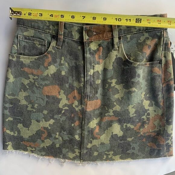 NWT Hudson Camo Mini Skirt 28 m5 - Picture 6 of 6